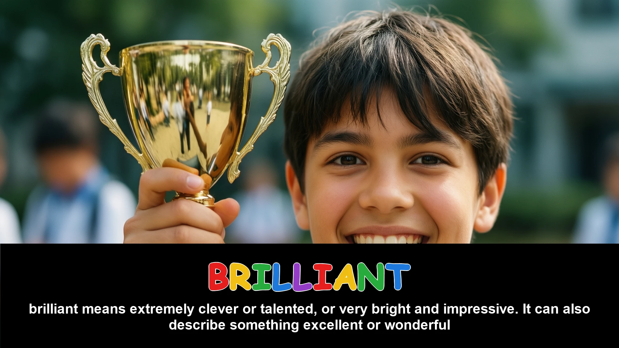 English Illustration for brilliant